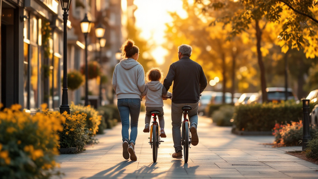 Sicurezza bici famiglie